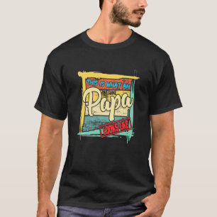 T-shirt Mens À Quoi Ressemble Un Gros Papa Amusant