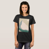 T-shirt Mens Abstract Mountains Landscape Nature Sky Minim (Devant entier)
