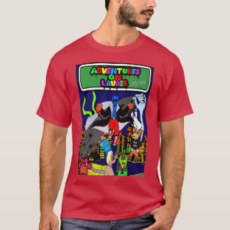 T-shirt Mens Adventures on Lauder book 7 Premium
