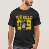 T-shirt Mens Alpha Fraternité africaine Ice Cold Brothas 1 (Devant)