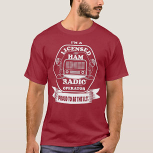 T-shirt Mens Amateur Radio Shirts Ham Radio Shirt Ham