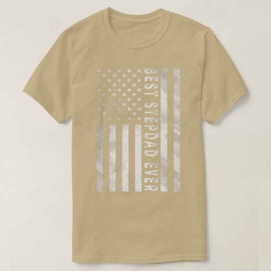 T-shirt Mens American USA Drapeau Meilleure étape Papa Jam (Design devant)