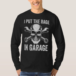 T-shirt Mens Auto Mécanique Funny Garage Fixer les voiture