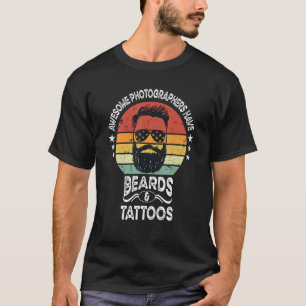 T-shirt Mens Awesome Have Beards & Tattoos R