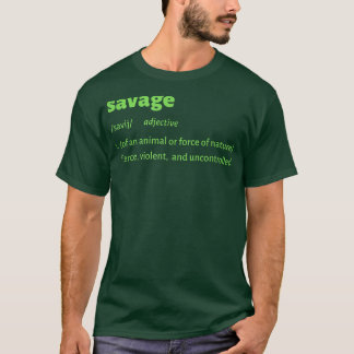 T-shirt Mens Barbell SavageAmusant entraînement Gym Motiva