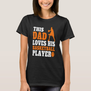 T-shirt Mens basket-ball papa Dire basket-ball Players Pap