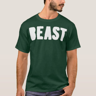 T-shirt Mens BEAST Salle de gym Fitness entraînement Bodyb