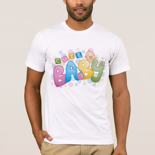 T-Shirt Mens Bébé (Devant)