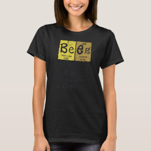 T-shirt Mens Beer Élément Primaire Pour L'Assainissement D
