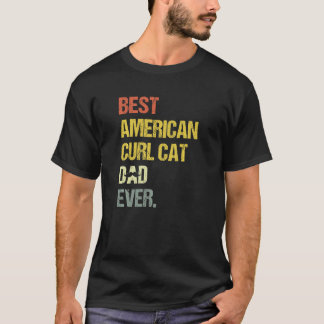 T-shirt Mens Best American Curl Chat Papa
