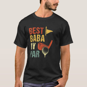 T-shirt Mens Best Baba By Par Golf