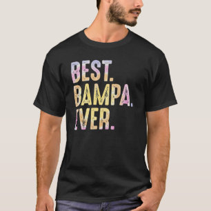 T-shirt Mens Best Bampa Ever From Grandchildren Fathers Da