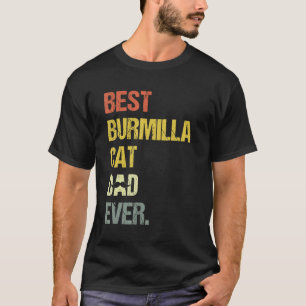T-shirt Mens Best Burmilla Chat Papa Chat