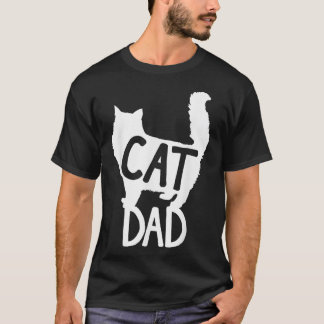 T-shirt Mens Best Chat Papa Fête des pères Hommes Kitty Da