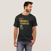 T-shirt Mens Best Chinchilla Persian Cat Dad (Devant entier)