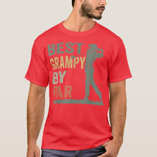 T-shirt Mens Best Grampy By Par Golf Lover Grampy Father's