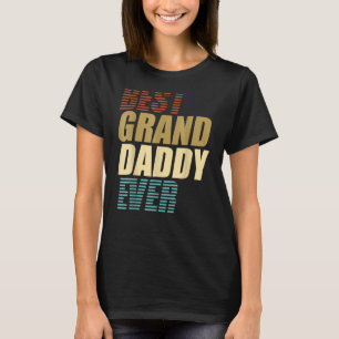 T-shirt Mens Best Grand-Père Jamais Grand-Parent Papa Père