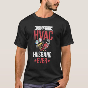 T-shirt Mens Best HVAC Husband toujours Citer pour votre H