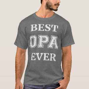 T-shirt Mens Best Opa jamais cadeau T