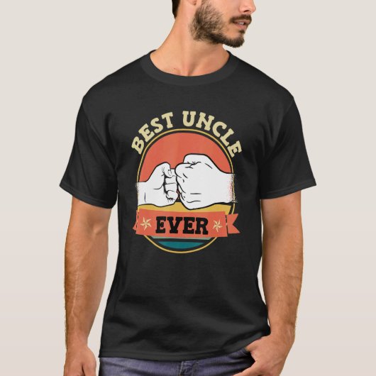 T-shirt Mens Best uncle ever 5 (Devant)