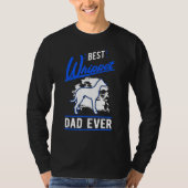 T-shirt Mens Best Whippet Dad Ever Whippet Dad (Devant)