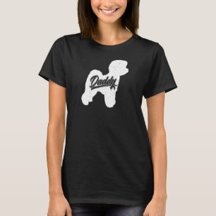 T-shirt Mens Bichon Frise Daddy Propriétaire Chien Papa Pè