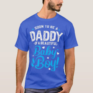 T-shirt Mens Bientôt Être Un Papa D'Un Bébé Nouveau Papa