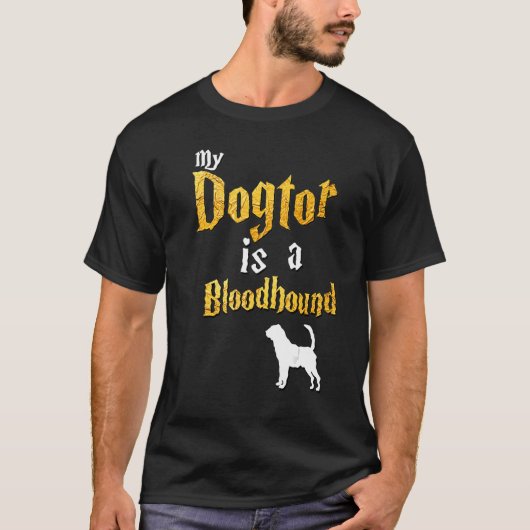 T-shirt Mens Bloodhound (Devant)