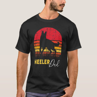T-shirt Mens Blue Heeler Papa