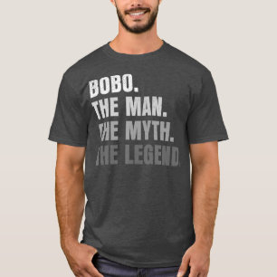T-shirt Mens Bobo L'Homme Le Mythe La Légende Grand-Père
