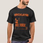 T-shirt Mens Bricklayer Mens Bricklayer  Bricklayer Dad 3 (Devant)
