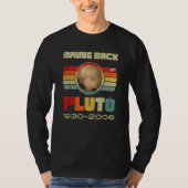 T-shirt Mens Bring Back Pluto Never Forget Pluto remember  (Devant)