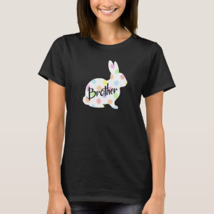 T-shirt Mens Brother Bunny Oeuf de Pâques Polka Dot Lapin