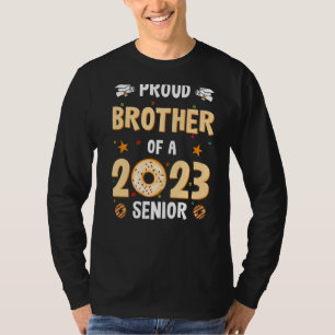 T-shirt Mens Brother Graduation Class Of 2023 Senior Gradu