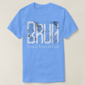 T-shirt Mens Bruh Anciennement Connu Sous Le Nom D'Oncle M (Design devant)