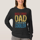 T-shirt Mens Brussels Sprouts Dad  Like a Regular Dad but  (Devant)