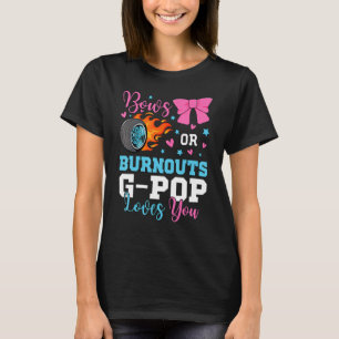 T-shirt Mens Burnouts ou Bows G-pop vous aime Genre Revea