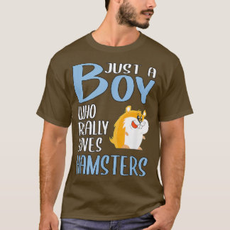 T-shirt Mens Cadeau Hammy Juste Un Garçon Qui Aime Vraimen