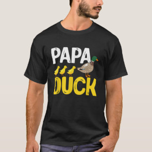 T-shirt Mens Canards Drôle Canard Lover Papa Duck