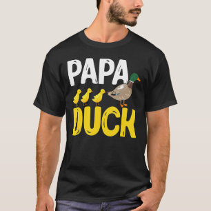 T-shirt Mens Canards Drôle Canard Lover Papa Duck