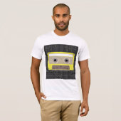 T-shirt Mens Cassette Musique (Devant entier)