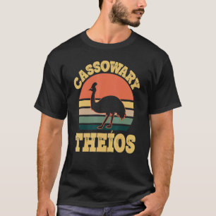T-shirt Mens Cassowary Theios Cute Cassowary Party Greek U