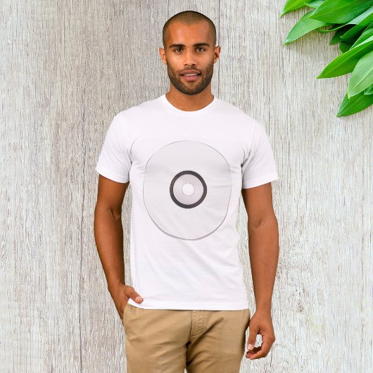 T-shirt Mens CD vierge