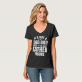 T-shirt Mens Ce N'Est Pas Un Père Bod C'Est Un Père Figure (Devant entier)