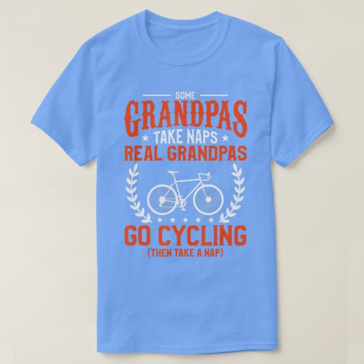 T-shirt Mens Certains Grandpas prennent Naps Real Grandpas (Design devant)