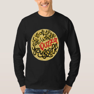 T-shirt Mens C'est bon de manger une pizza entière par vou