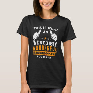 T-shirt Mens C'Est Ce Qu'Un Merveilleux Frère En Droit Res