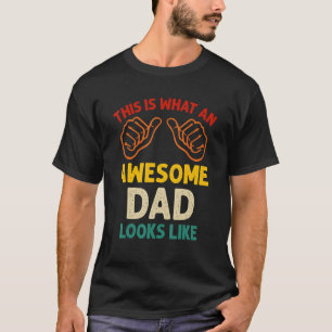 T-shirt Mens C'Est Ce Qu'Un Père Awé Ressemble À Fathe