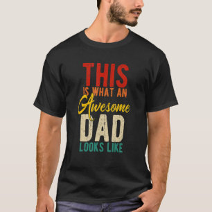 T-shirt Mens C'Est Ce Qu'Un Père Awé Ressemble À Fathe