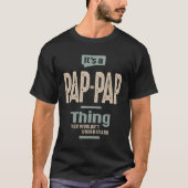 T-shirt Mens C'est un Pap-Pap Thing Funny Papa Grand-père (Devant)